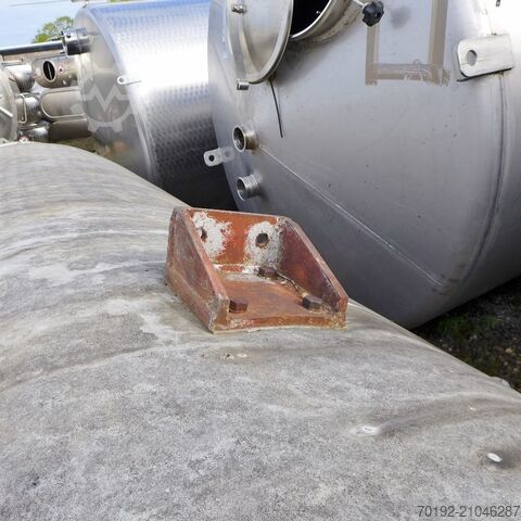 2100 Liter isolierter Behälter aus V2A  9103