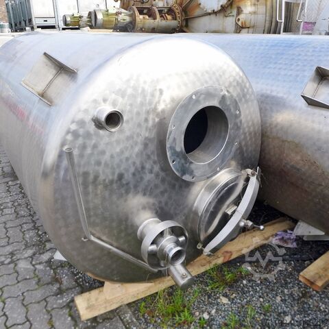 3600 Liter isolierter Behälter aus V2A  9102