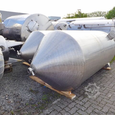 3600 Liter isolierter Behälter aus V2A  9102