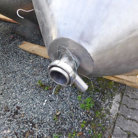 3600 Liter isolierter Behälter aus V2A  9102