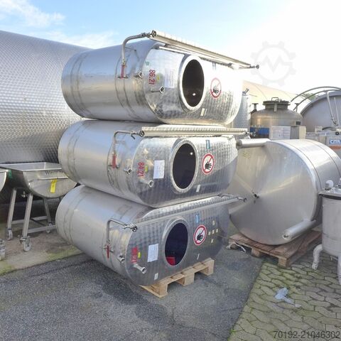 1100 Liter BehÀlter aus V2A 8893