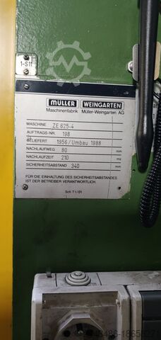 Hydraulic press Müller ZE 625 4