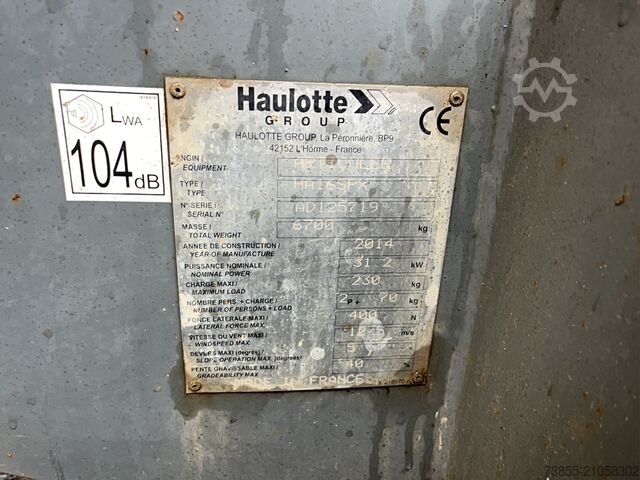 Gelenkarbeitsbühne Haulotte Ha 16 Spx