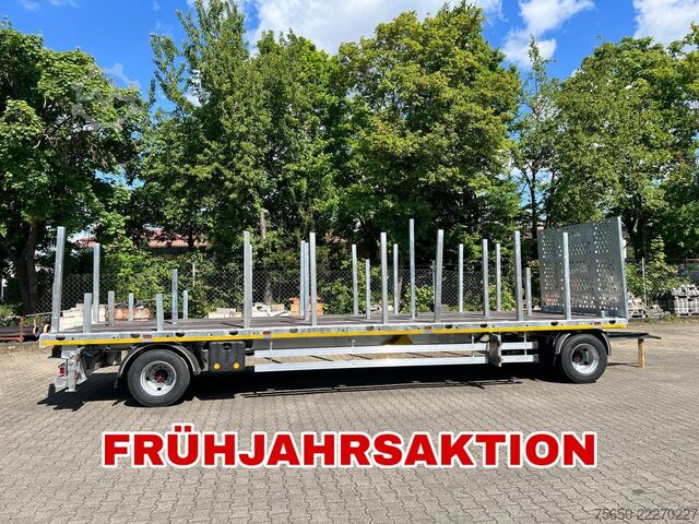 Anhänger mit offener Pritsche Möslein T 2 Plato 7,60 m  2 Achs Jumbo- Plato- Anhänger Mega