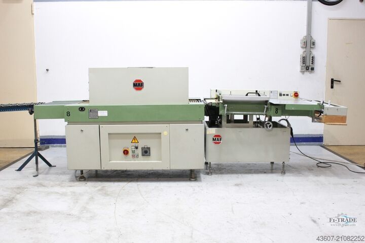 Halb-automatische Winkeleinschweißmaschine - Semi-Automatic Foil sealing machine MAF WS2-St500