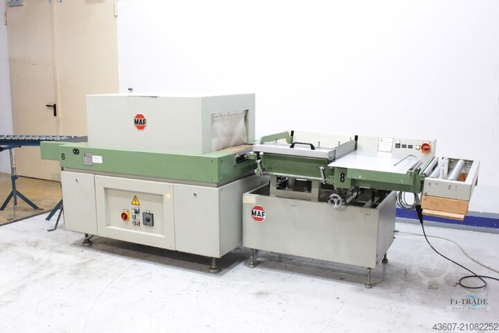 Halb-automatische Winkeleinschweißmaschine - Semi-Automatic Foil sealing machine MAF WS2-St500