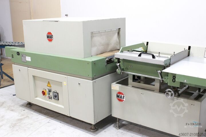 Halb-automatische Winkeleinschweißmaschine - Semi-Automatic Foil sealing machine MAF WS2-St500