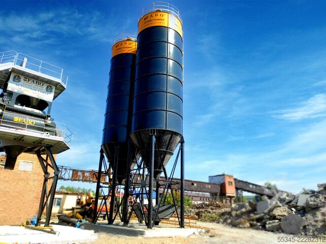 Sabit beton karıştırma tesisi FABO Sabit Beton Santralleri COMPACT-120 Sabit Beton Santrali