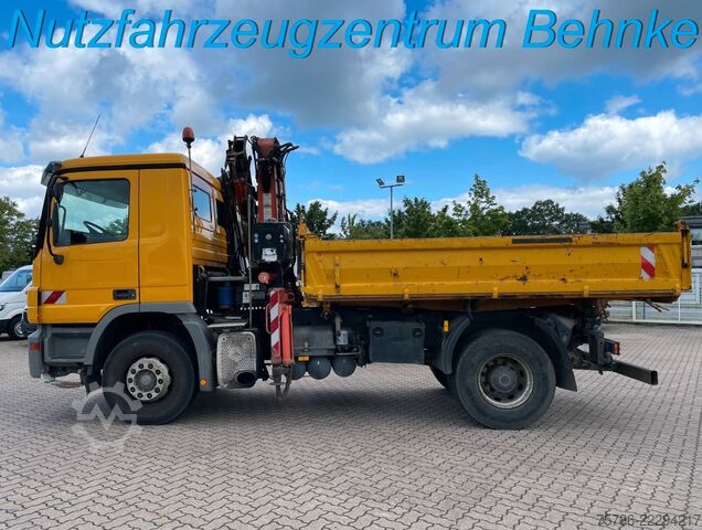 Kipper LKW MERCEDES-BENZ Actros 1832 KK/ Meiller/ Atlas 105.2/ AC/K-Pedal