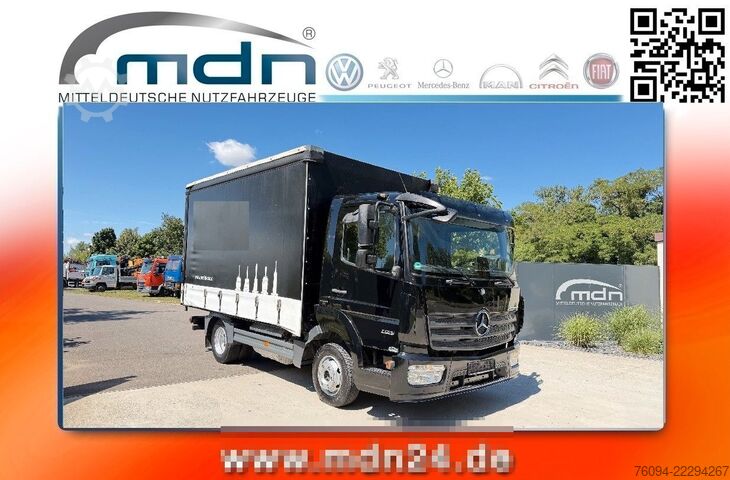 Transporter mit Pritsche & Plane MERCEDES-BENZ Atego 823 Pritsche Schiebeplane +Edschaverdeck