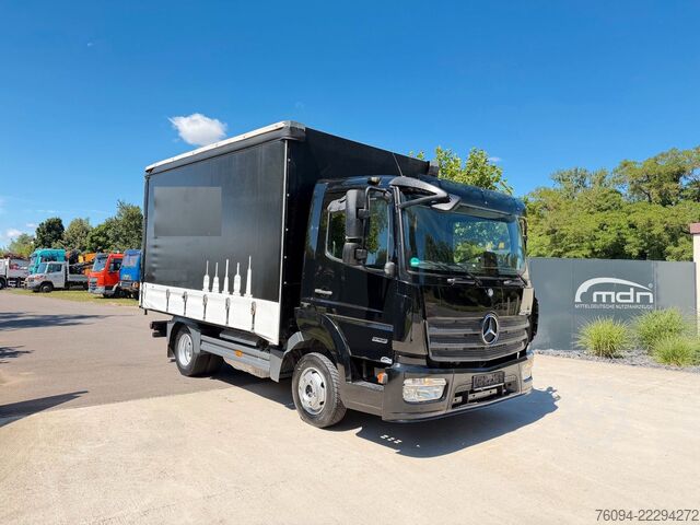 Pritschenwagen MERCEDES-BENZ Atego 823 Pritsche Schiebeplane +Edschaverdeck