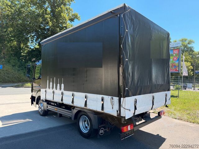 Pritschenwagen MERCEDES-BENZ Atego 823 Pritsche Schiebeplane +Edschaverdeck