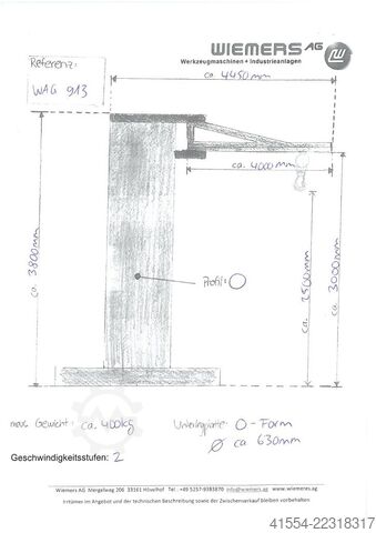 Kranarm Säulenschwenkkran bis 400kg Vetter PS5-4,0
