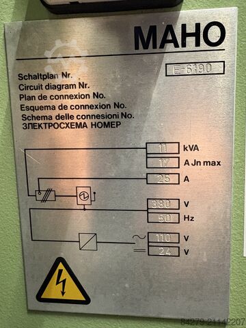 Fräsmaschine MAHO 500 W2