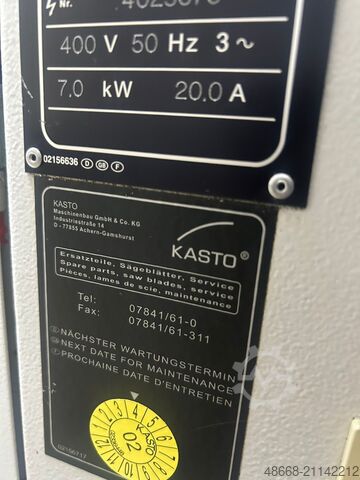 Vollautomatische Horizontale Bandsäge KASTO KASTOtwin A 4