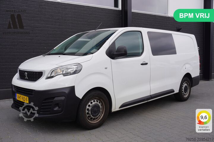 Delivery van double cab Peugeot Expert 2.0 BlueHDI 120PK Dubbel cabine EURO 6 -...