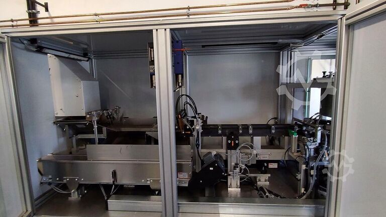 Induktions-Härteautomat Grimm Automatic Induction Hardening Machine