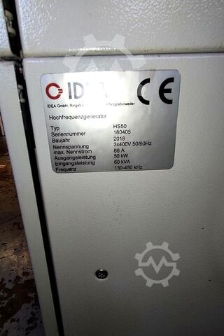 Induktions-Härteautomat Grimm Automatic Induction Hardening Machine