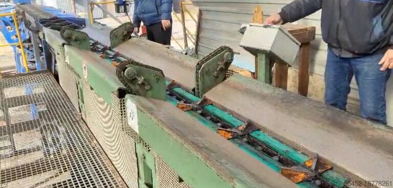 Log turning conveyor Germany 