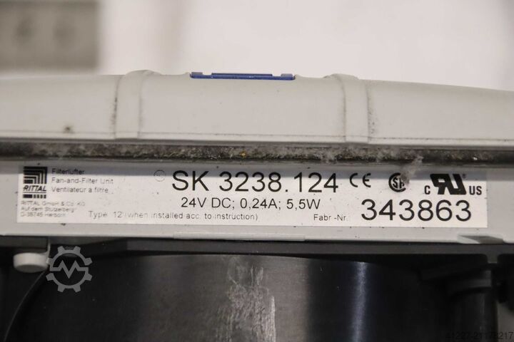 Filterlüfter 24 V / 5,5 W Rittal SK 3238.124