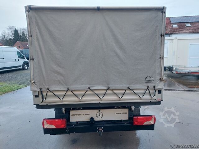  Mercedes Sprinter 316CDI pick up dubbel cab huif