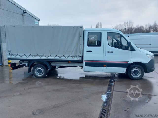  Mercedes Sprinter 316CDI pick up dubbel cab huif