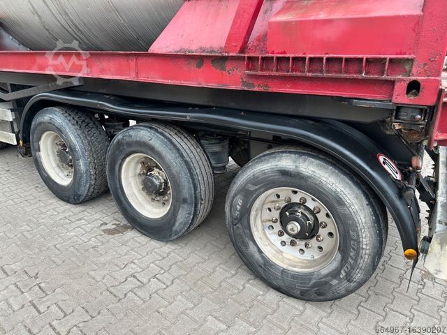 Tanker semitrailer SCHMIDT CKSA 10/22-20 Containerkippchassis Tank