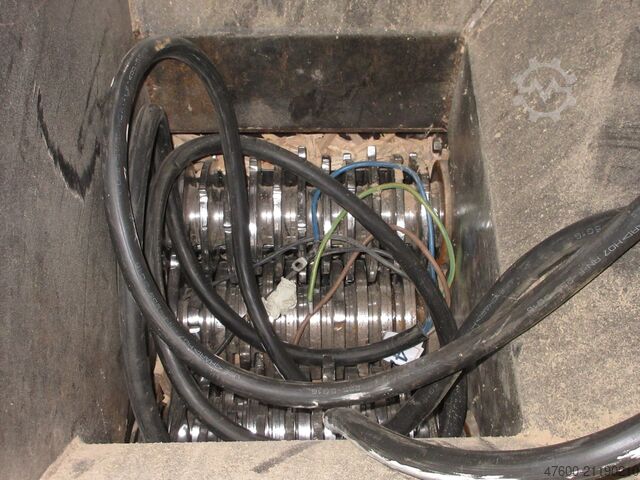 Schredder 4 Wellenschredder Hächsler Untha Zerkleinerer RS30 4S Shredder Rotorschere Zerkleinerer Vorschredder