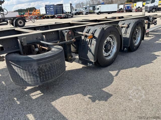 Open trailer with tarp Wecon WECON AWZ 218 Zentralachse