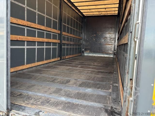 Open trailer with tarp Wecon WECON AWZ 218 Zentralachse