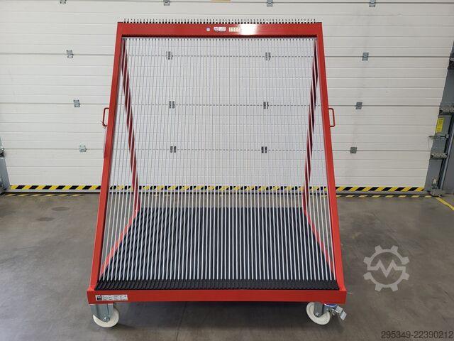 Harp racks, 60 loading slots GLASS LOGISTICS FW 60