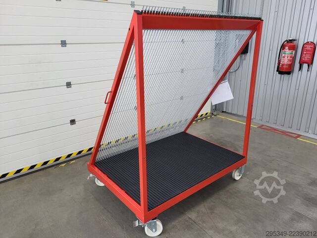 Harp racks, 60 loading slots GLASS LOGISTICS FW 60