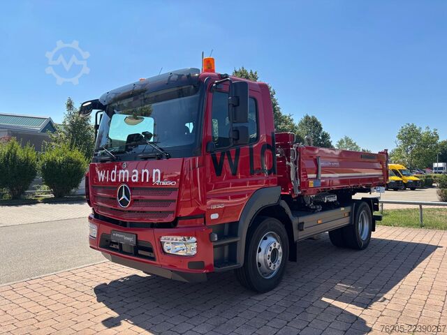 Three-sided tipper truck Mercedes-Benz 1530 K AHK AUT SpurH