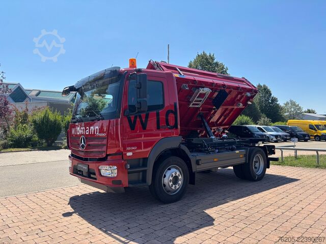 Three-sided tipper truck Mercedes-Benz 1530 K AHK AUT SpurH