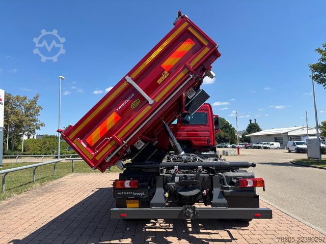 Three-sided tipper truck Mercedes-Benz 1530 K AHK AUT SpurH