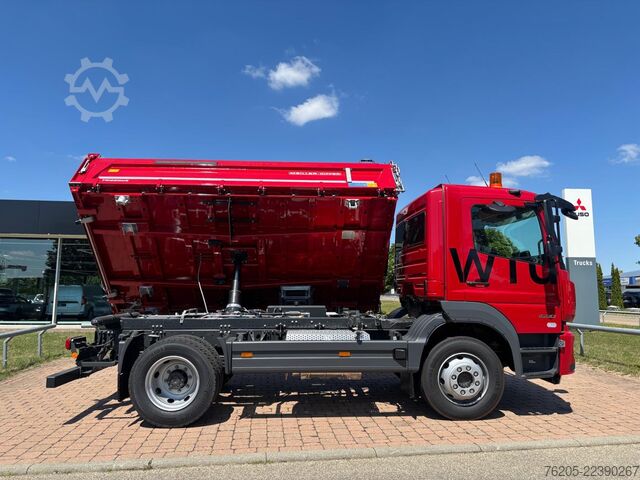 Three-sided tipper truck Mercedes-Benz 1530 K AHK AUT SpurH