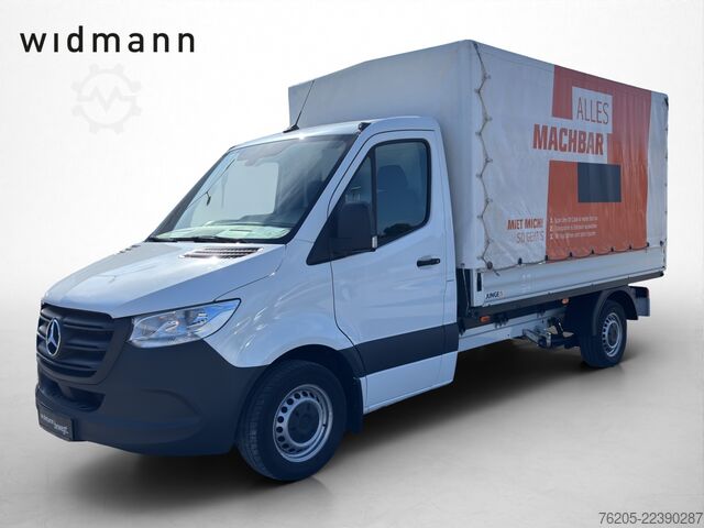 Curtain sider van Mercedes-Benz Sprinter 315 CDI Pritsche Standard KlimaA