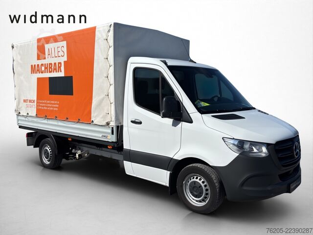 Curtain sider van Mercedes-Benz Sprinter 315 CDI Pritsche Standard KlimaA