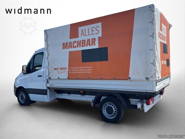 Curtain sider van Mercedes-Benz Sprinter 315 CDI Pritsche Standard KlimaA