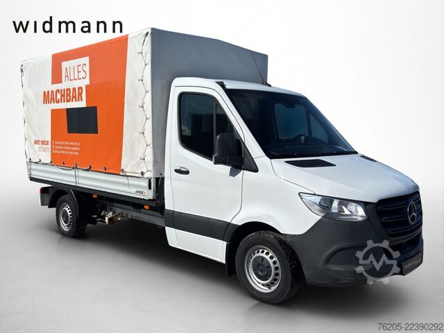 Curtain sider van Mercedes-Benz Sprinter 315 CDI Pritsche Standard KlimaA