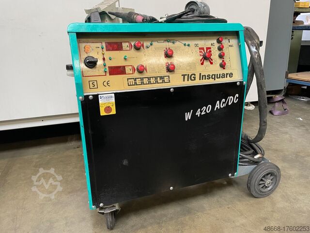 Schweißgerät Schweißanlage Merkle W 420 AC/DC TIG Insquare