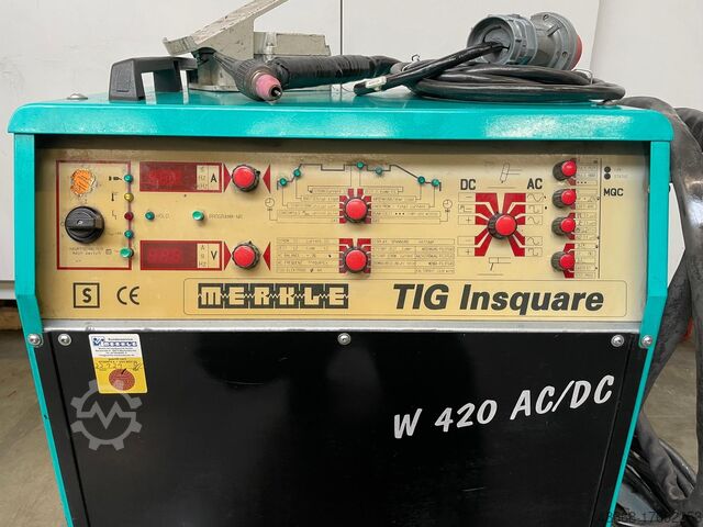 Schweißgerät Schweißanlage Merkle W 420 AC/DC TIG Insquare