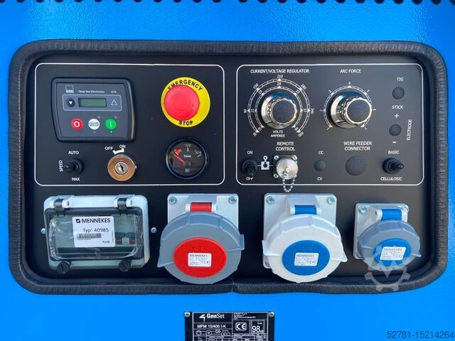Generator set Genset MPM 15/400 I-K - Welding Genset - DPX-35500