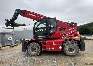 Telescopic arm forklift MAGNI RTH 5.21 Smart