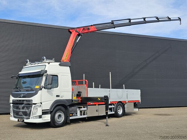 Loading platform Volvo FM420 4x2 / PALFINGER 18502 - 17 mtr / CRANE / ...