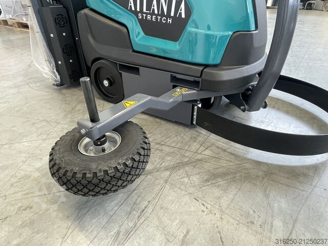Mobiler Stretchwickler mit Fernbedienung ATLANTA - automatisches Folienanlegen NEOS 120-400% PreStretch