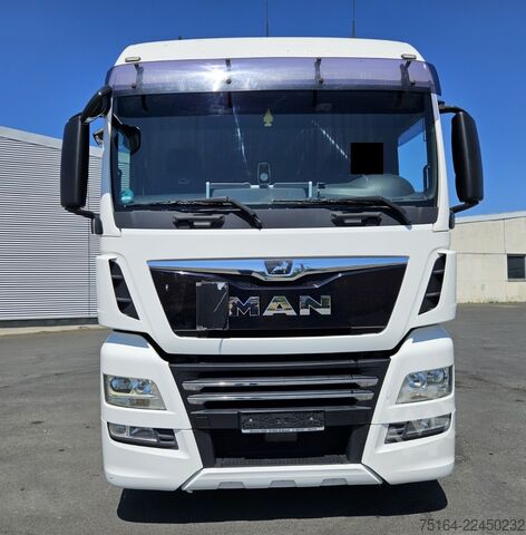 Roll-off tipper truck MAN TGX 26.460 BL 6x2 Nachlauflenkachse