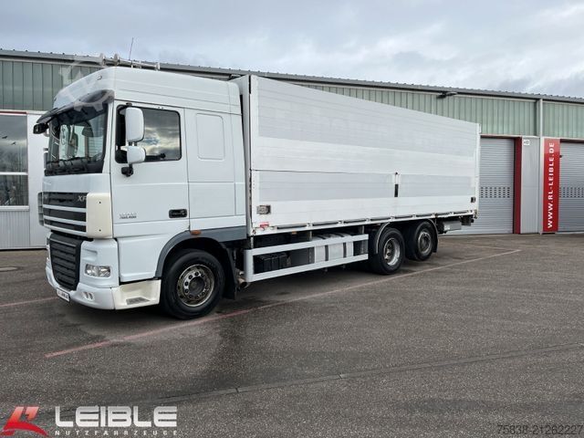 Beverage truck DAF XF 105.460*Schwenkwand Keppler*LBW-Bär*Liftachs*