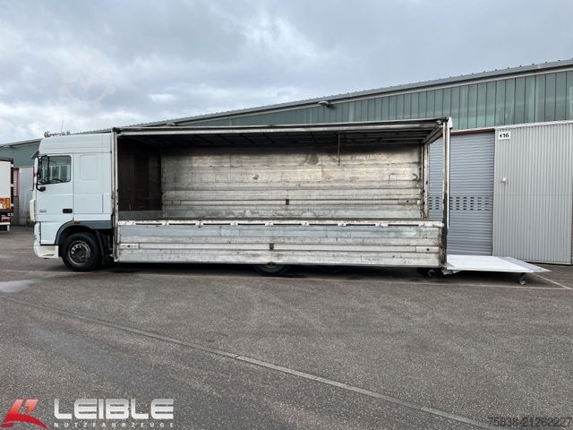 Beverage truck DAF XF 105.460*Schwenkwand Keppler*LBW-Bär*Liftachs*