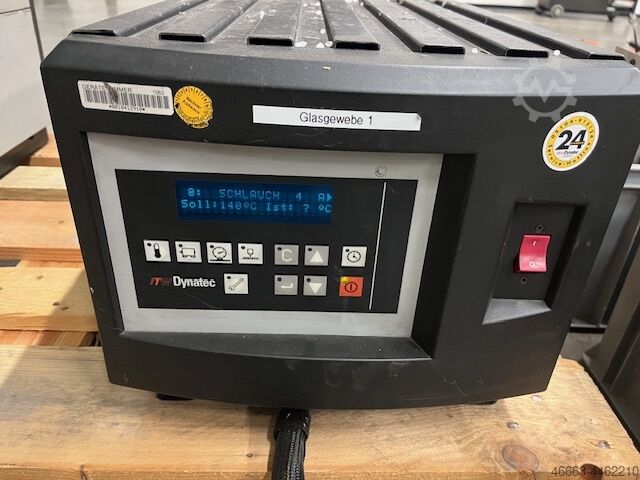 Melt adhesive device Dynamelt tank system Dynatec Dynamelt Schmelzklebstoff Auftragskopf